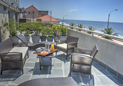 Terraço ao mar Regency Rambla Design Apart Hotel Montevideo